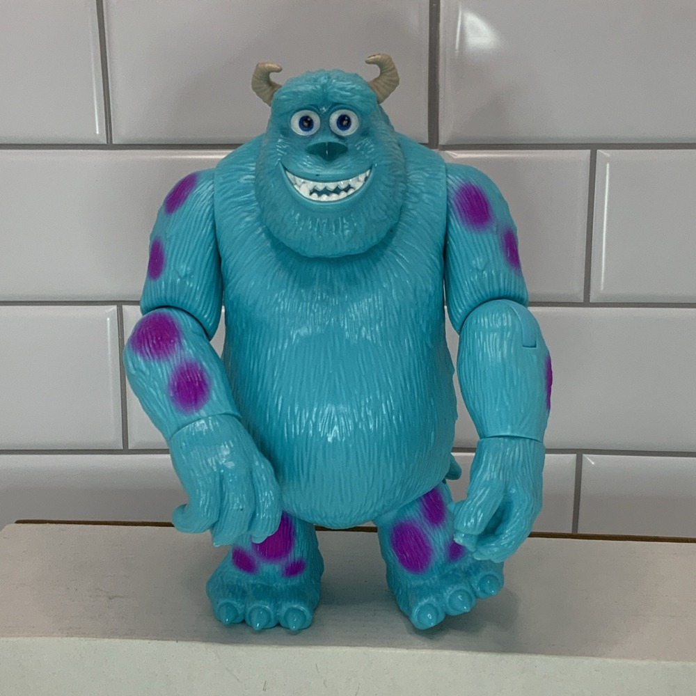 Mattel Monsters, Inc. Sulley Blue and Purple Action Figure